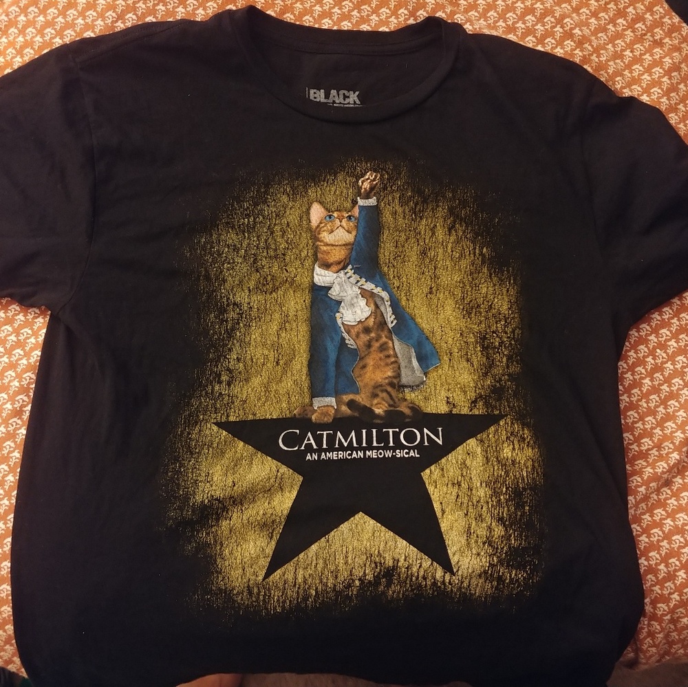 Hamilton the Musical Cat shirt